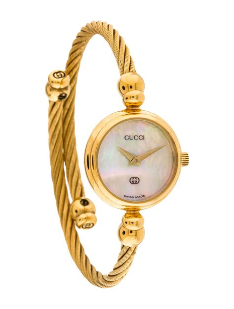 gucci antique ladies bangle watch